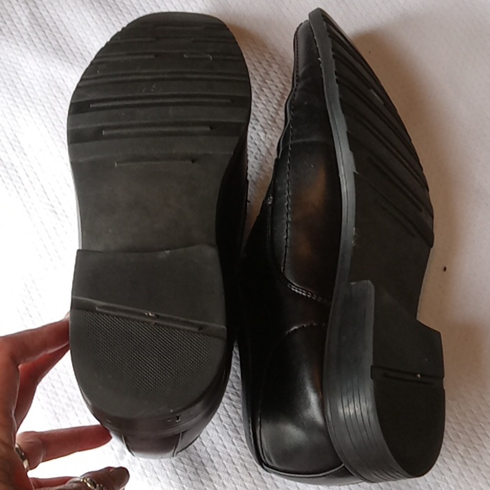 Kenneth Cole Reaction Men's Sz 11 Vegan Leather Oxford,Black - Picture 6 of 7